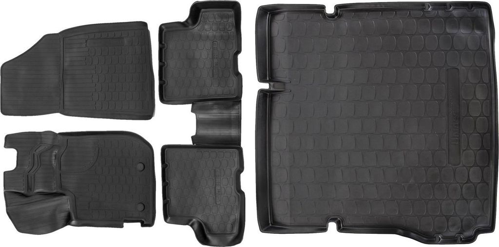 3D Tapis en caoutchouc pour Dacia Duster 2WD 2018-2021 et Image du produit 