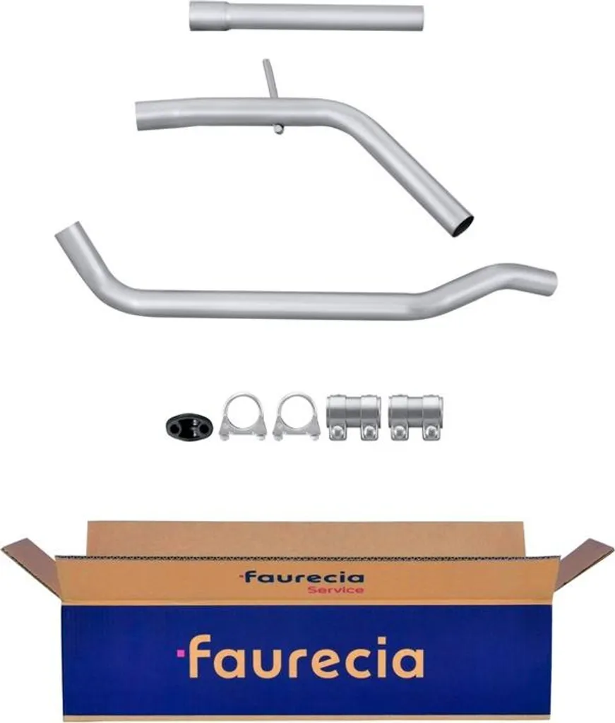 Silencieux central et tuyau d'échappement HELLA pour Dacia Duster HS