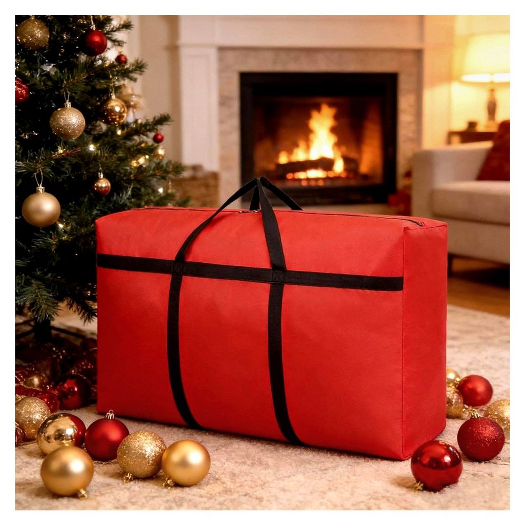 Aufbewahrung für Weihnachtsbaum, große wasserdichte Oxford-Stofftasche | Beutel für künstliche Weihnachtsbäume, einfacher Transport von Partyd...
