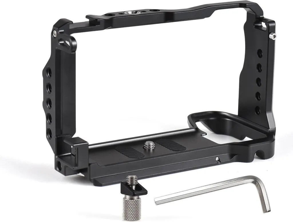 Rig Vidéo Sony A6700 Idéal Vlogging avec Support Microphone et Moniteur - 5