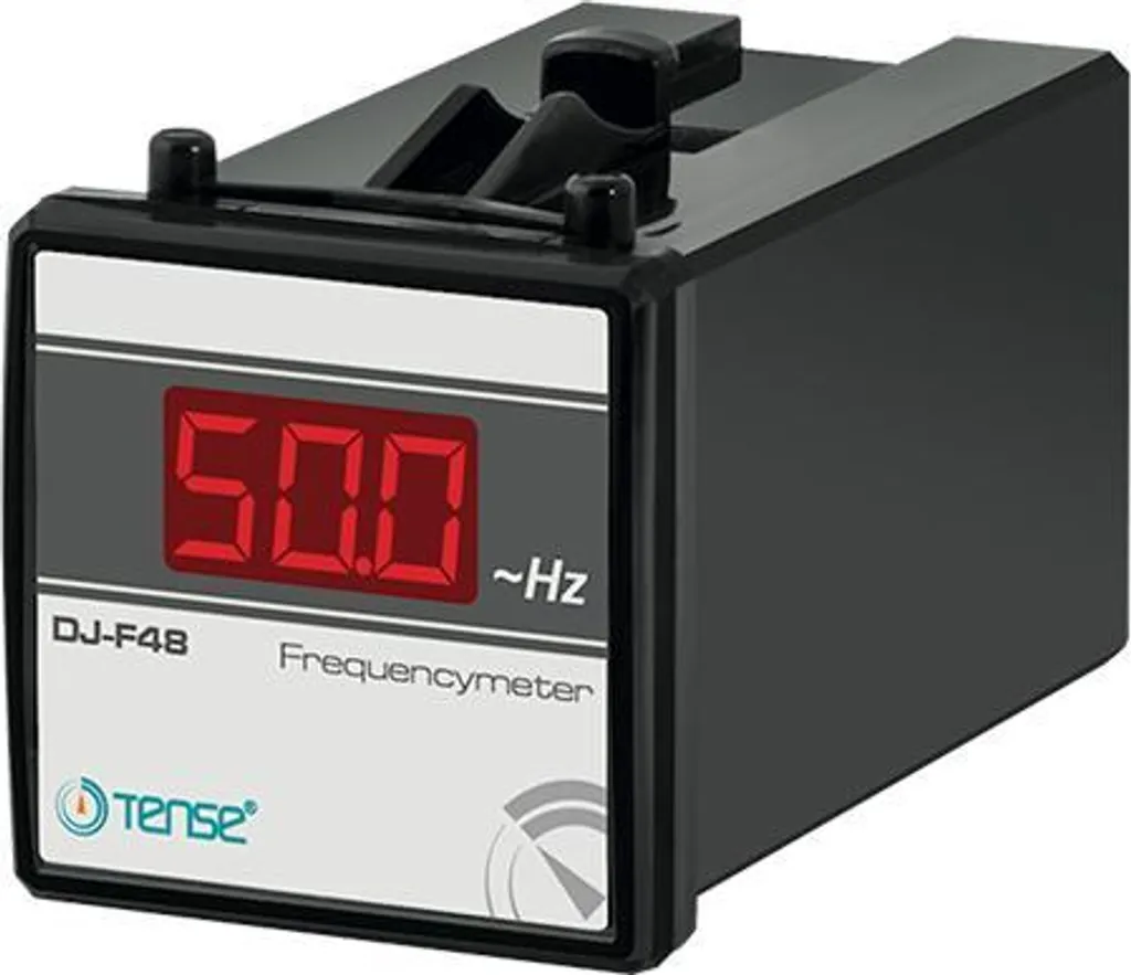 Fréquencemètre de panneau numérique 1-400Hz - Affichage LED 48x48 mm