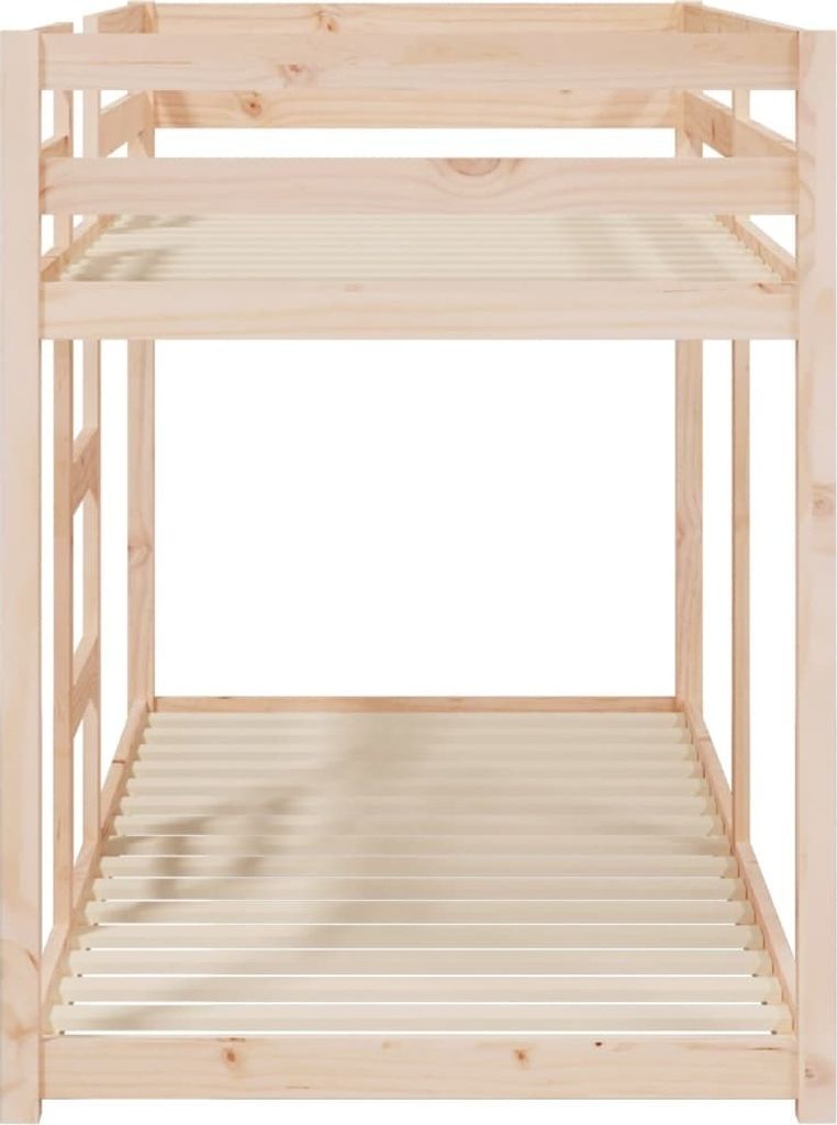 Łóżko piętrowe 80x200 cm lite drewno sosnowe Zdjęcie produktu 6