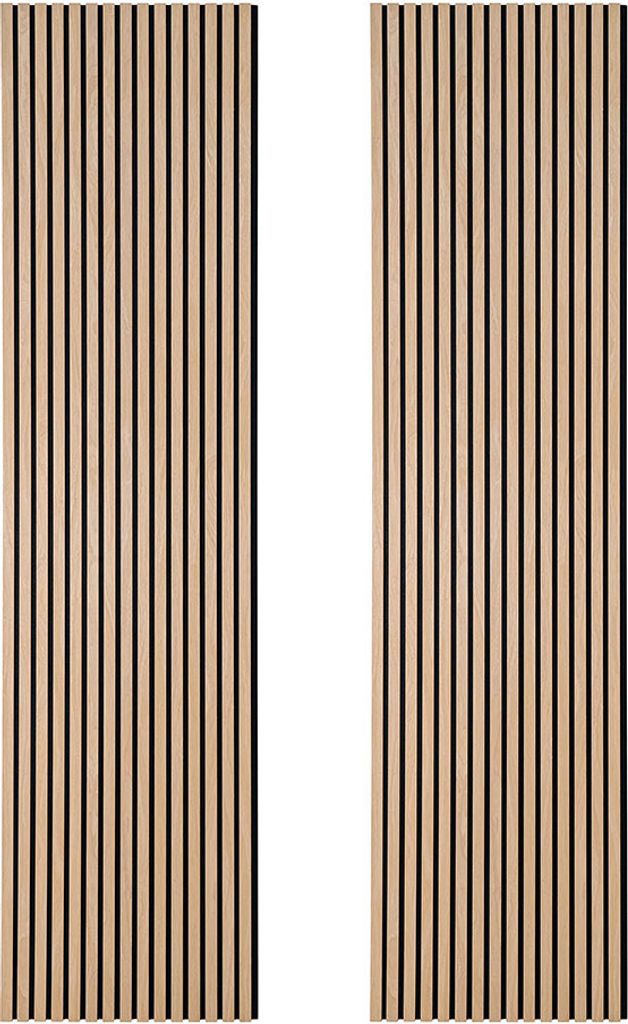 House Collection Akustik Wandpaneel 240 x 60 cm Bjarki Eiche - 2 Stück