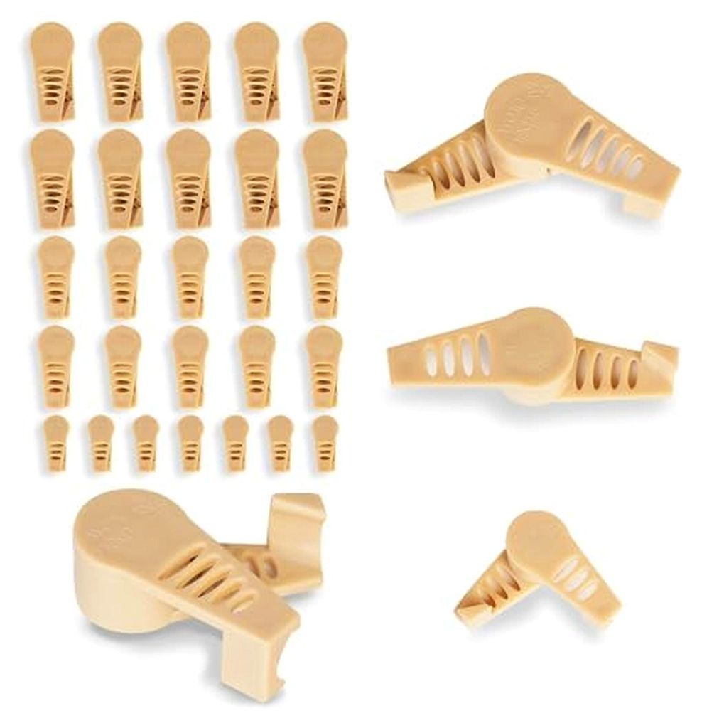 30 Pflanzenbieger Grow LST Clips | Stufenlos verstellbare Pflanzenclips für gesundes Wachstum und maximale Erträge | Pflanzentraining, Zweig- und...