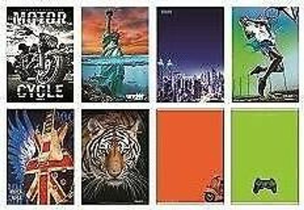 Blasetti 7062 Notizbuch A4 20 Blätter Gemischte Farben