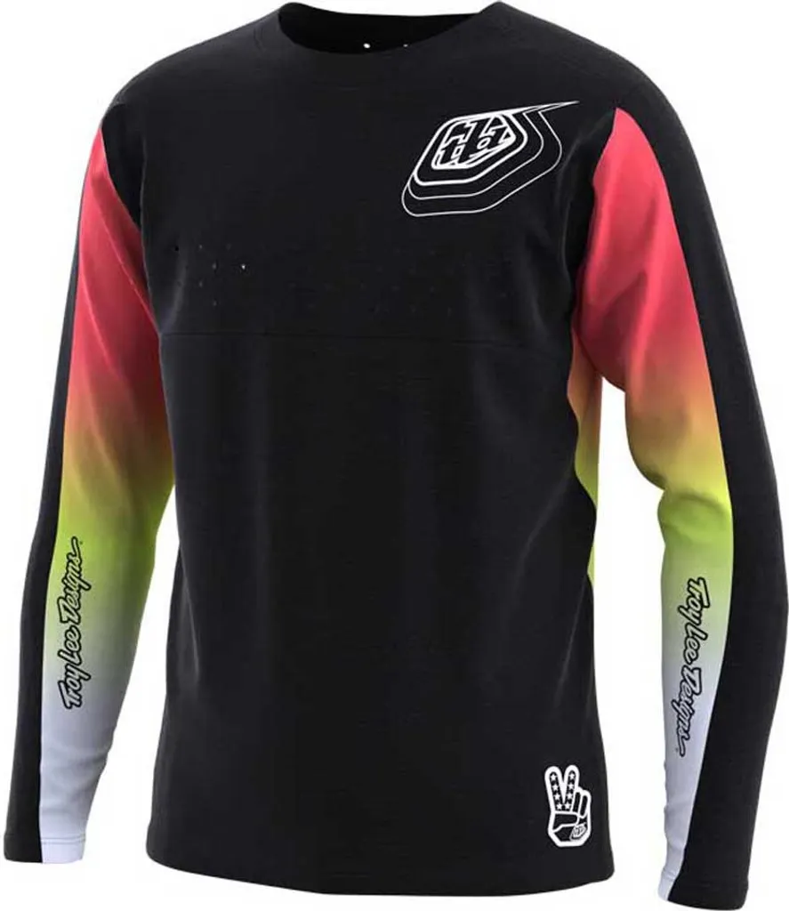 Maillot VTT Enfant TLD Sprint Noir 8 ans - Finies les Irritations en Ride