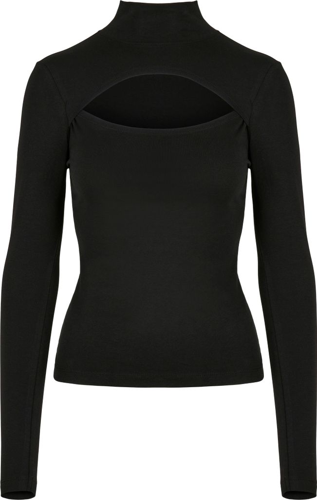 Urban Classics Damen-Rollkragenpullover Zlalun schwarz XL