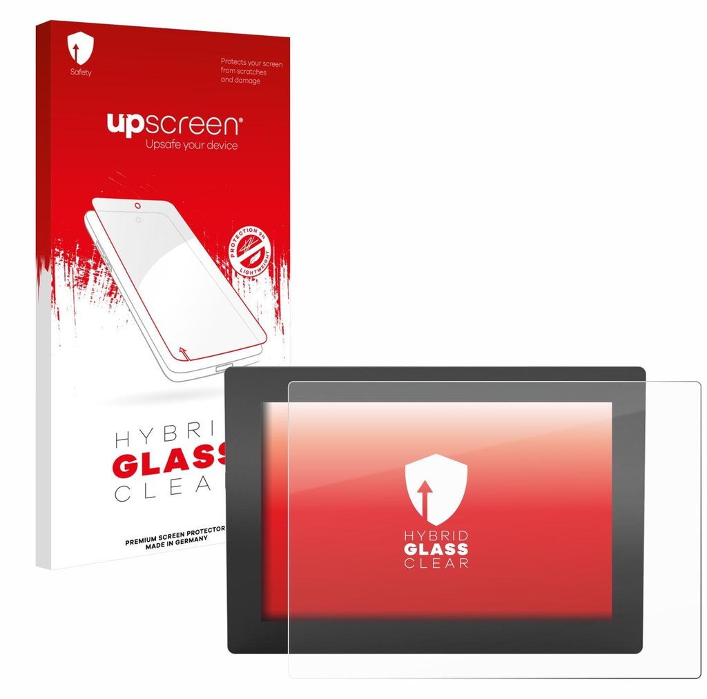 upscreen Schutzglas für WAGO Web Panel 400 Schutzfolie Panzer Folie Glas Display Schutz klar