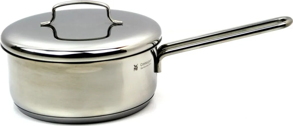 WMF Mini Casserole à Manche 16cm avec Couvercle - Acier Inoxydable - 13