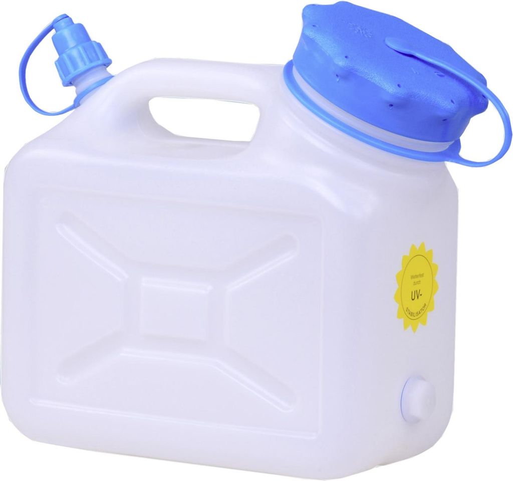 Weithalskanister 5 l B297xT135xH280 mm natur Einfüllöffnung D88/105 mm