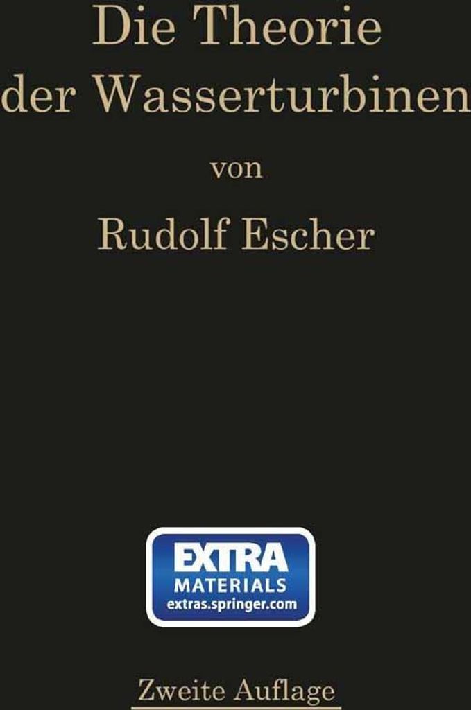 Die Theorie der Wasserturbinen