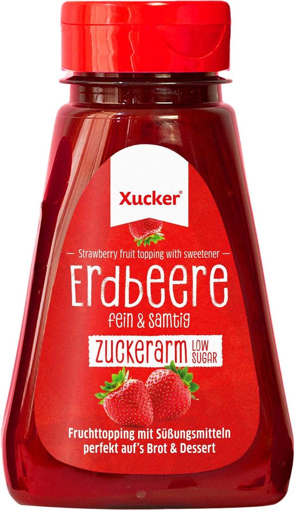Xucker Quetschmarmelade Erdbeere, zuckerarmes Produktbild 