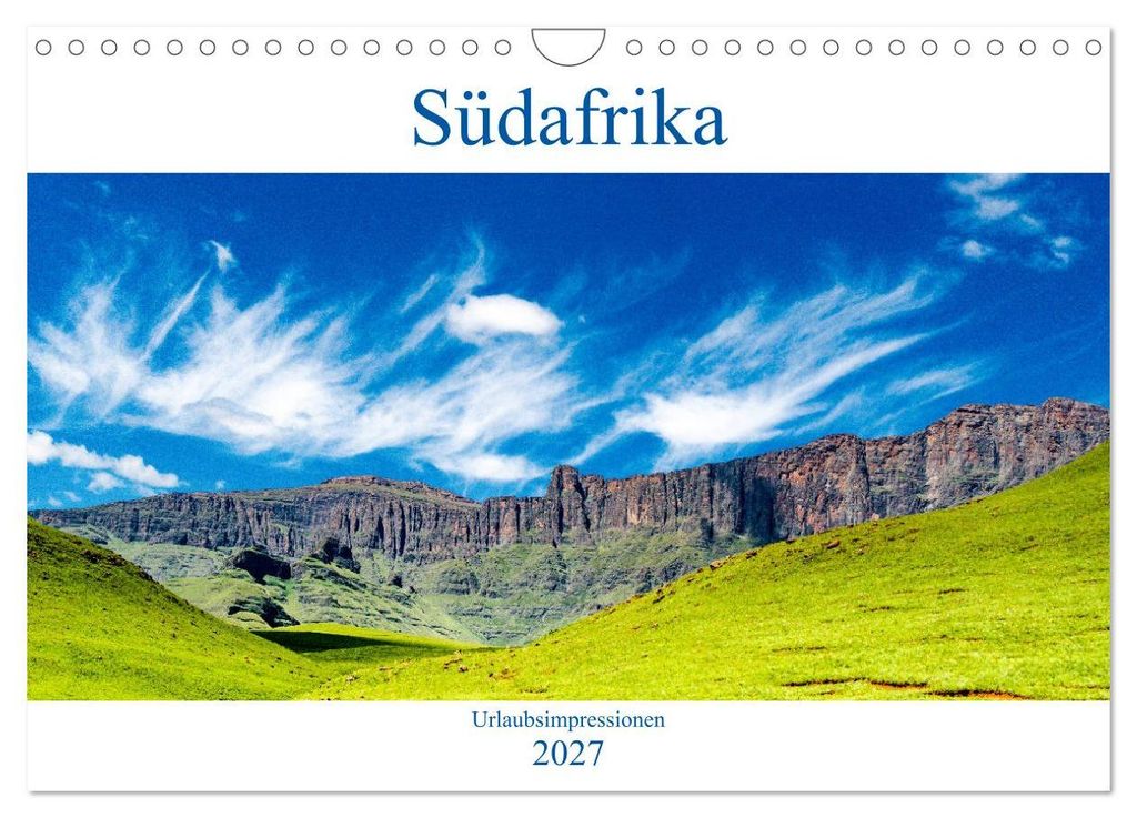 Südafrika - Urlaubsimpressionen (Wandkalender 2027 DIN A4 quer), CALVENDO Monatskalender