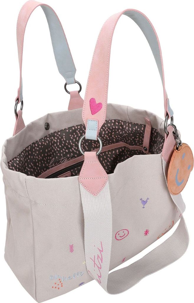 Fritzi aus Preußen Shopper - leo jungle/donkergroen