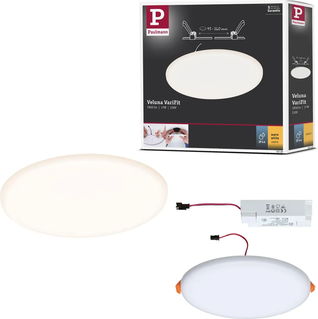 Paulmann Veluna LED VariFit: Il Faretto che si Adatta ai Tuoi Buchi