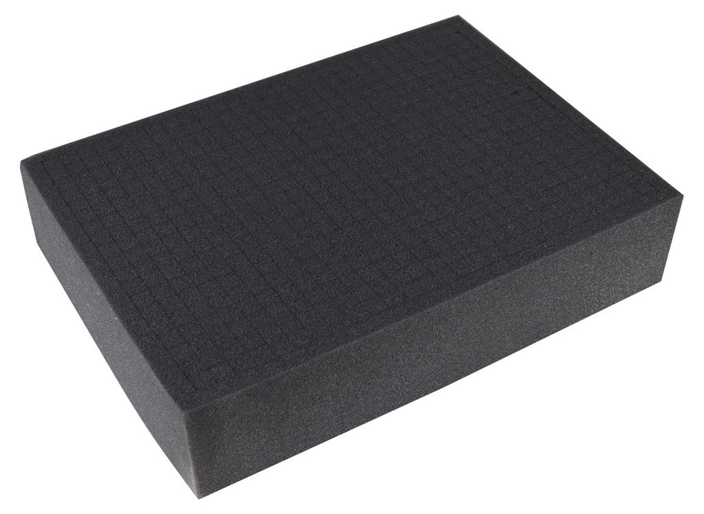 Rasterschaumstoff von HMF mit den Maßen 440 x 315 mm und 100 mm Höhe