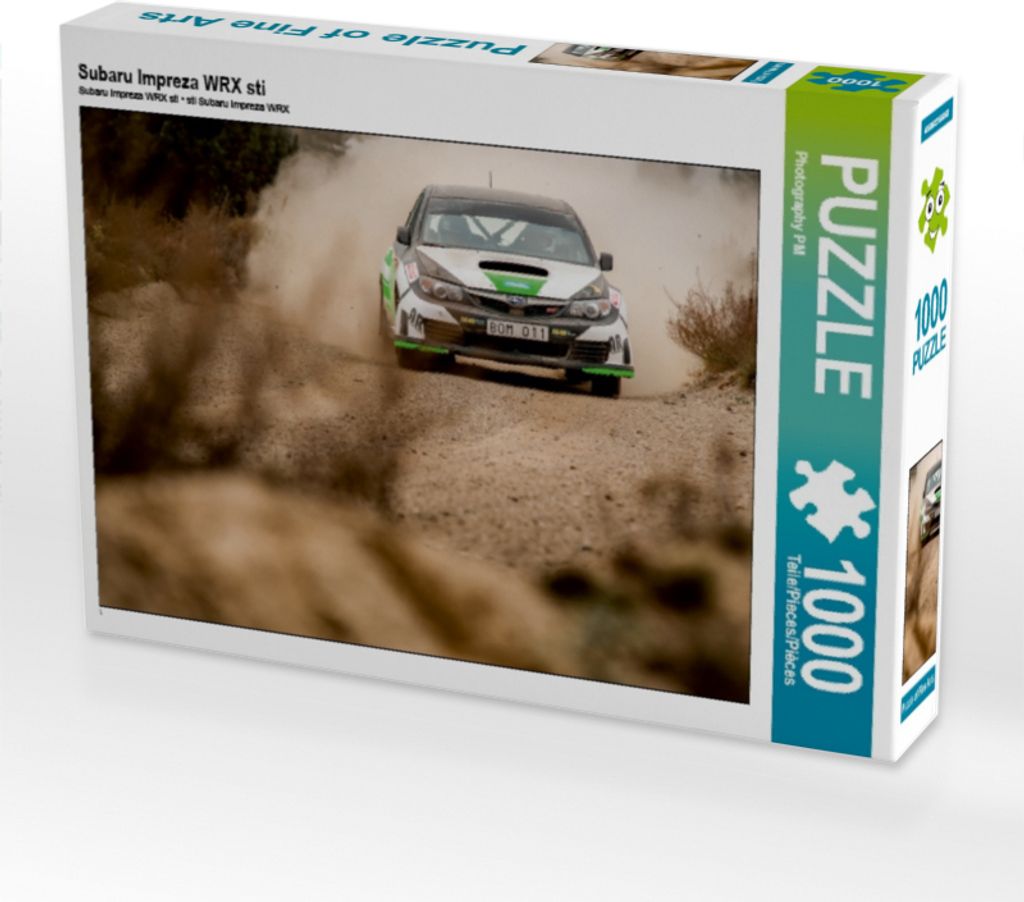 Calvendo Subaru Impreza WRX sti 1000 Teile Puzzle quer 640x480mm, PM Photography; 7293001