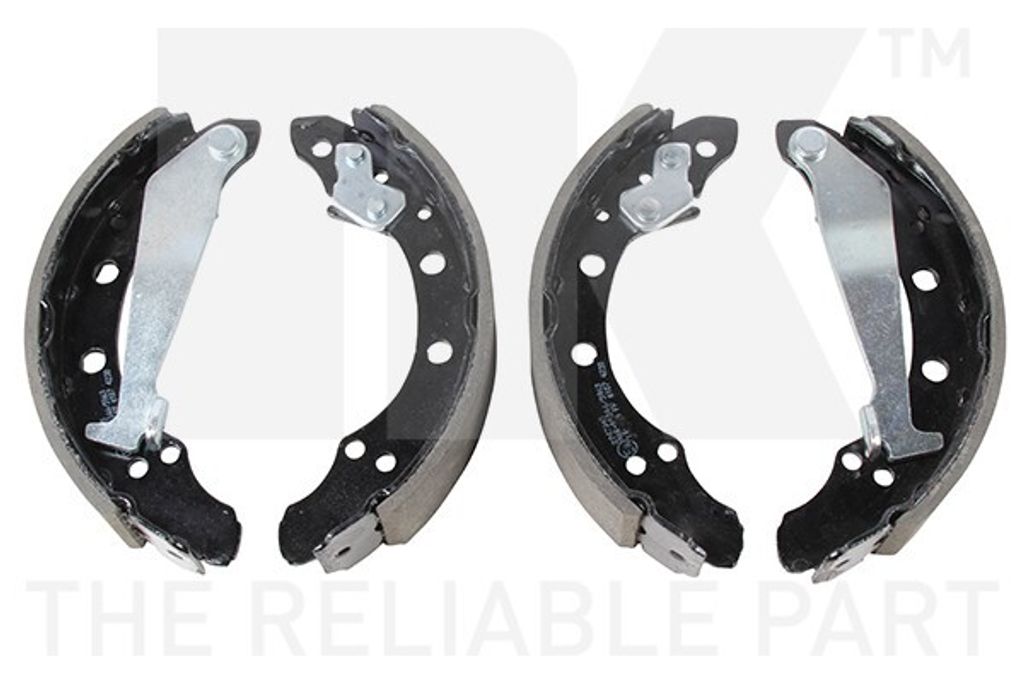 NK Bremsbackensatz Trommelbremse Hinten für VW GOLF II (19E, 1G1) 2747345