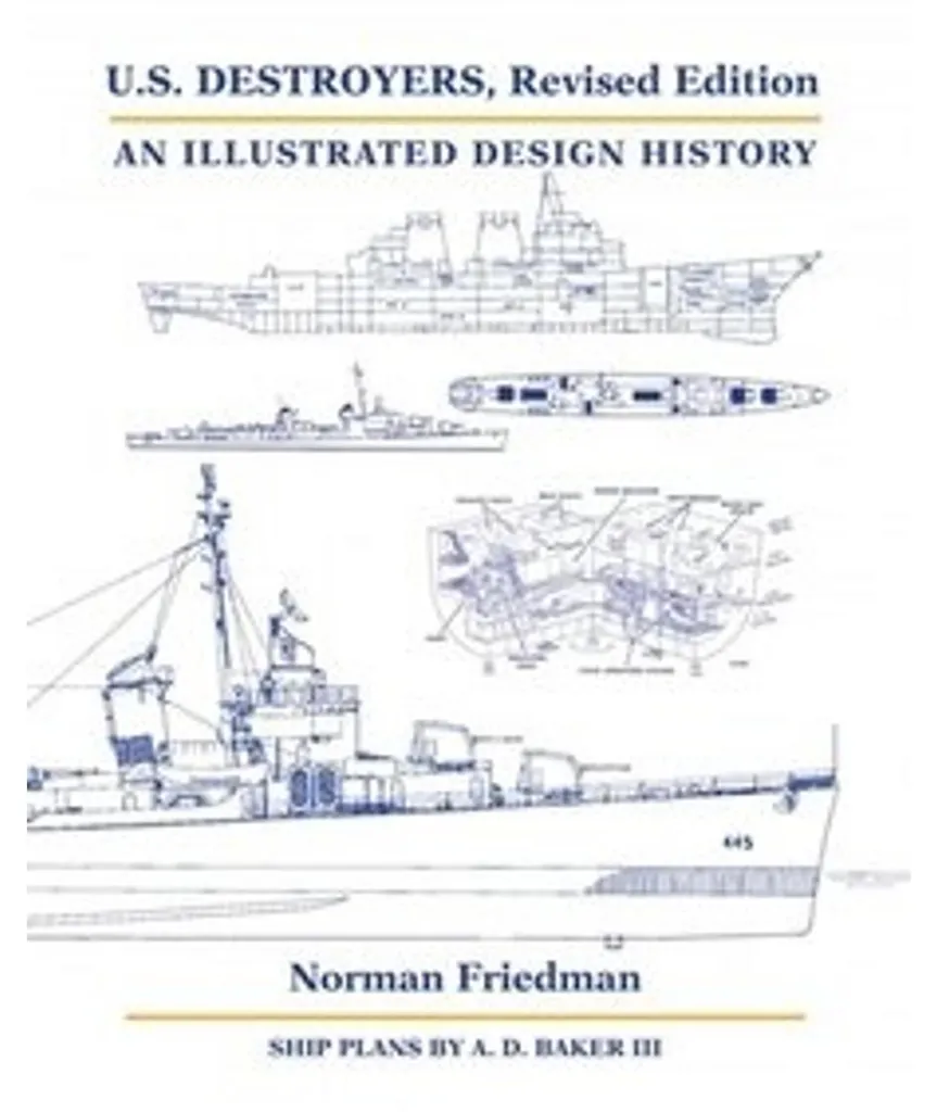 Livre de référence U.S. Destroyers idéal pour le modélisme naval