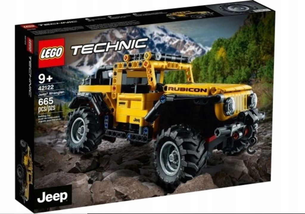 LEGO 42122 Technic Jeep Wrangler, 4x4-Spielzeugauto Produktbild 47