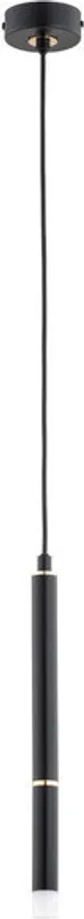 Suspension DERANY Alfa Noir et Or 1xG9 85cm - Luminaire Design Chic