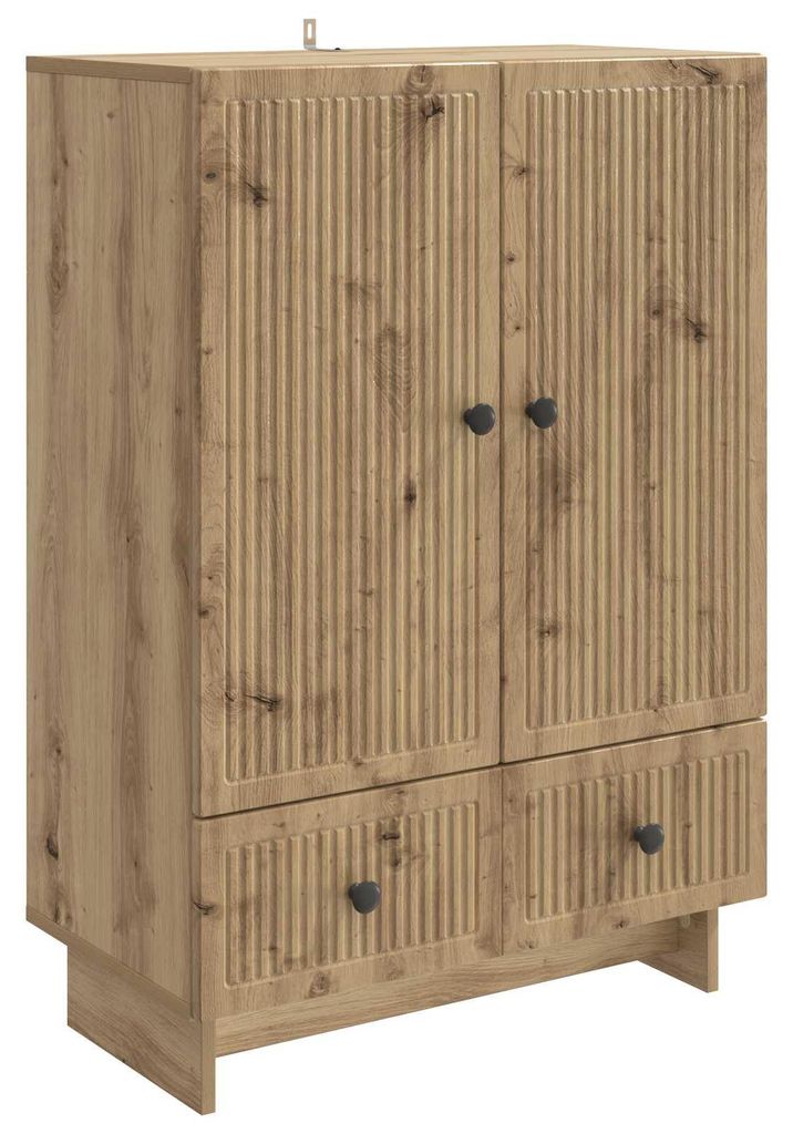 Sideboard Artisan-Eiche 66 x 34,5 x 95 cm Holzwerkstoff - Kommoden DE2060