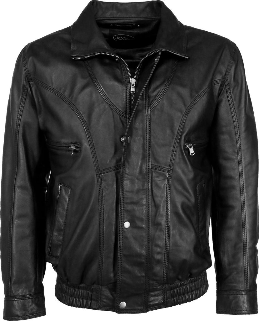JCC Lederjacke 3102125 Herren black 50