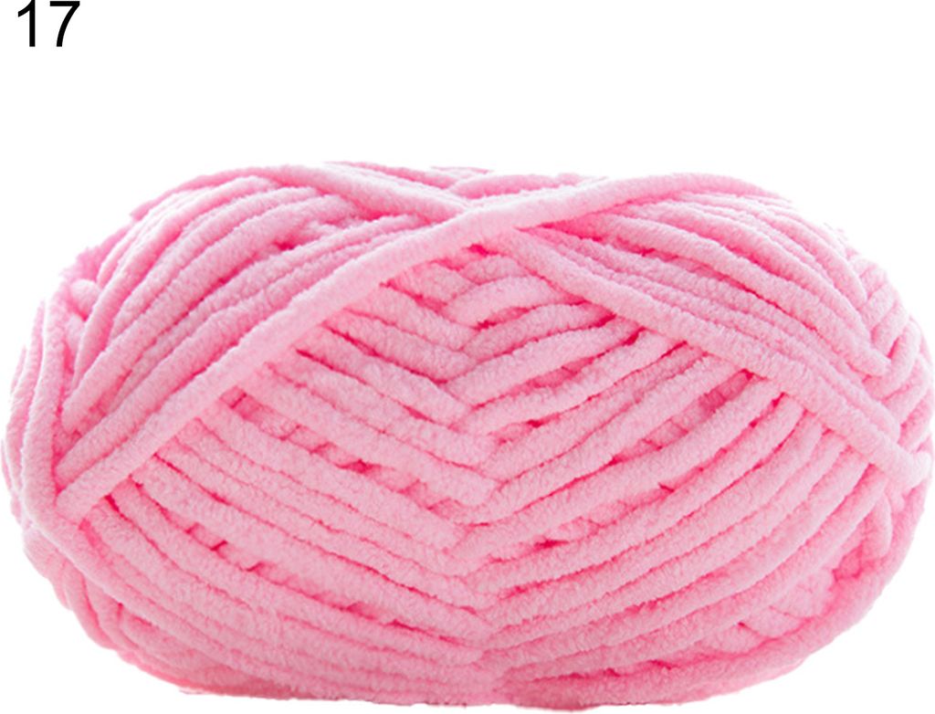 Diy bunte Häkelgarn Polyester klare Textur Häkelgarn Gruppe Bekleidungszubehör-17
