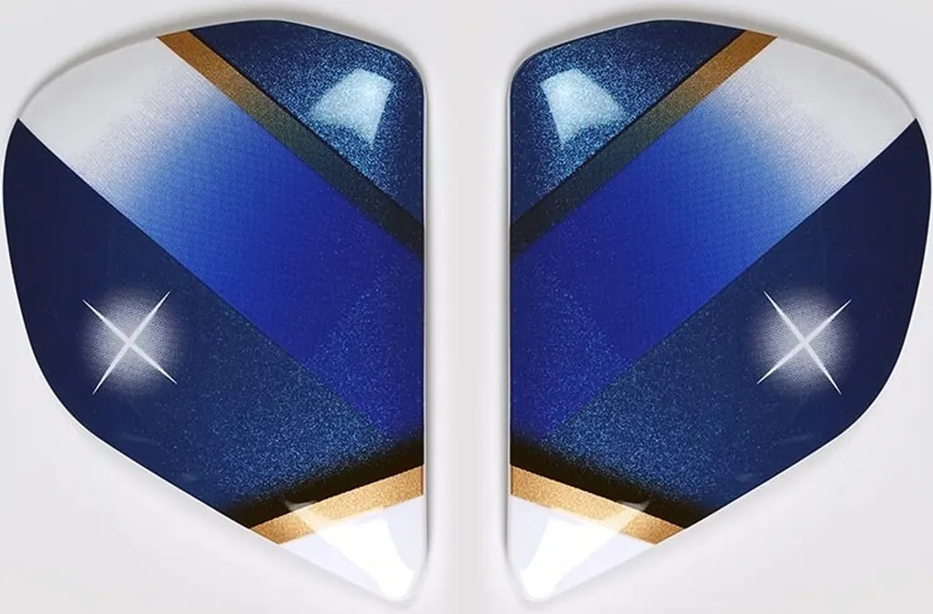 Plaques de Fixation Visière Arai VAS Pedrosa Samurai Haute Qualité