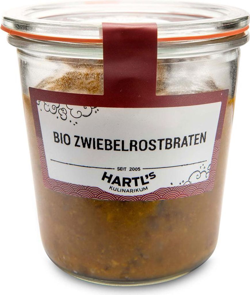 Zwiebelrostbraten 460g - Fertiggericht von Hartls Produktbild 