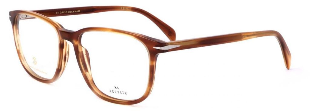 David Beckham DB 1017 Brown horn 55/17/150 Herren Brillen Produktbild 