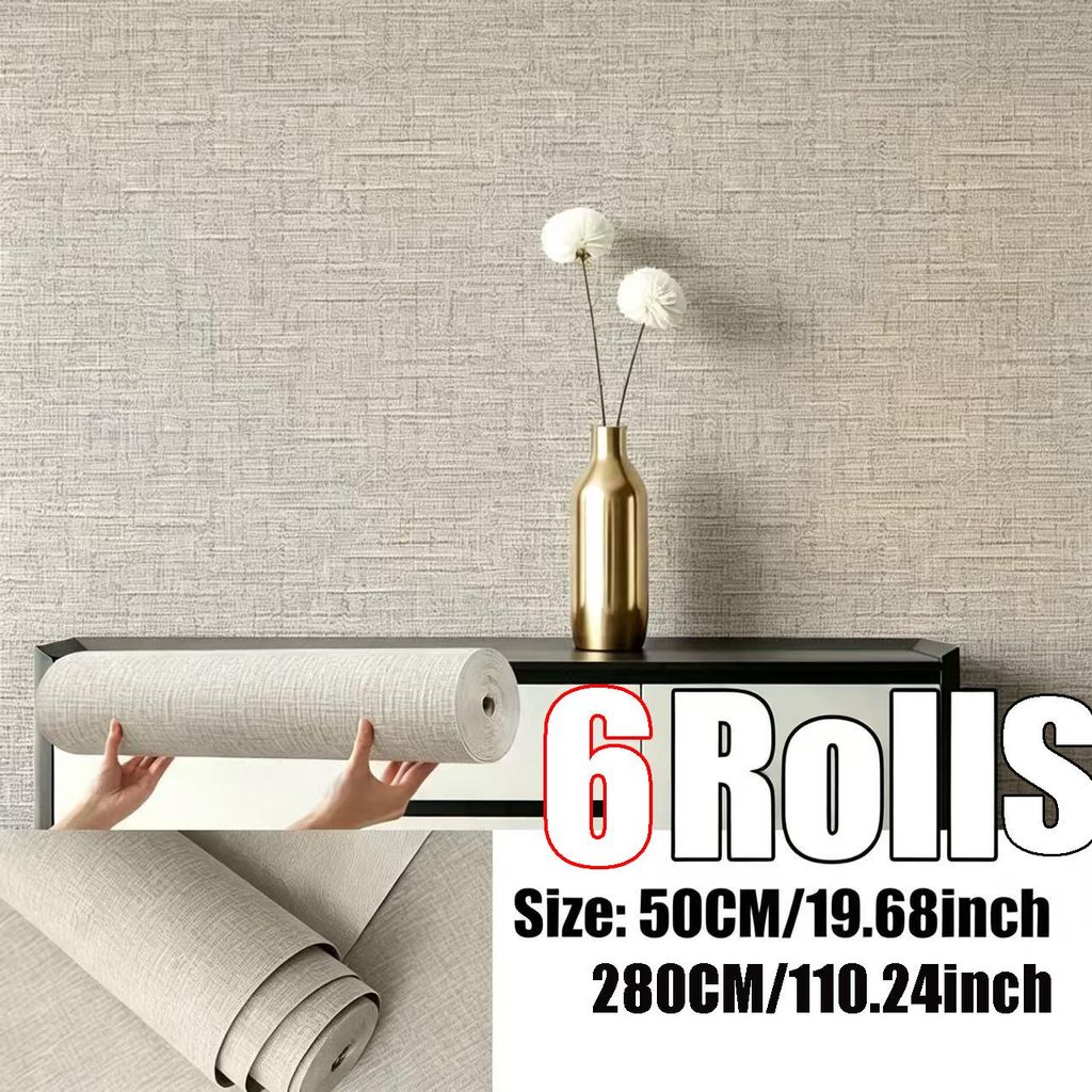 6 Stück selbstklebende Tapete,3D Fliesen Ziegel Wand Produktbild 