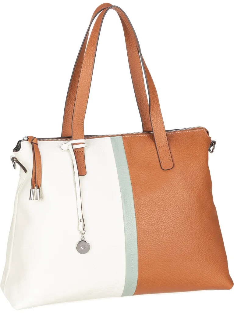 PICARD Stripes Shoulder Bag White Li-K : Sac à épaule multicolore chic