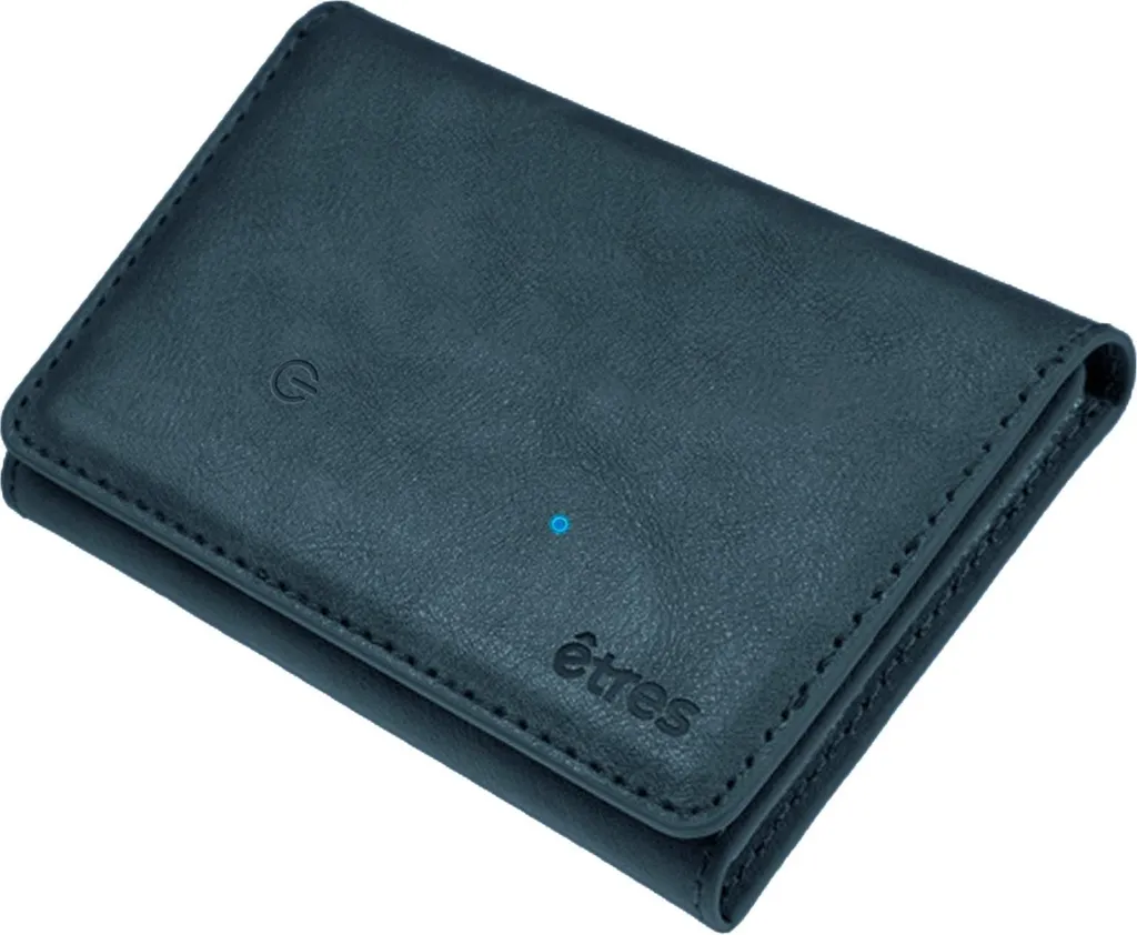Traceur Bluetooth pour Portefeuille Etres Wallet Finder Bleu Techmade