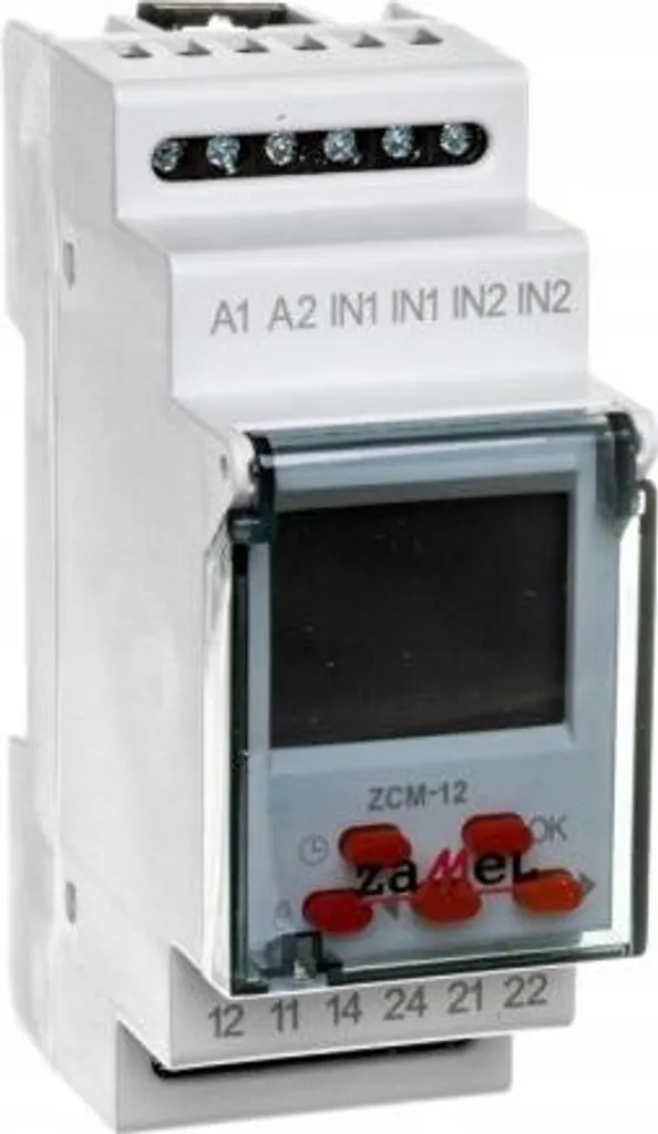 Gestionnaire d'éclairage 2 canaux ZCM-12 230V programmation 7 jours