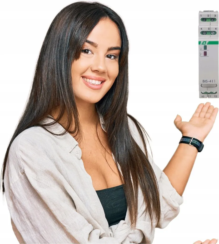 Relais bistable BIS-411-LED F&F - Télérupteur rail DIN pour éclairage LED