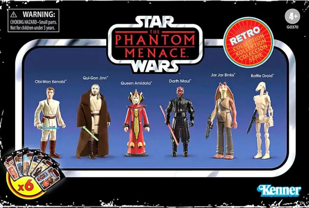 Coffret de figurines Star Wars La Menace Fantôme 9,5 cm de Hasbro