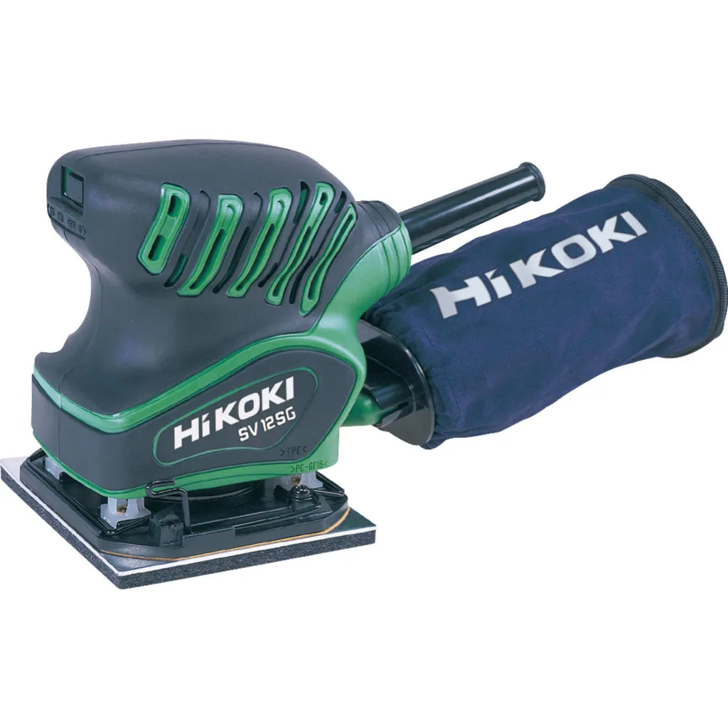 Ponceuse vibrante HiKOKI SV12SG avec semelle carrée pour angles droits