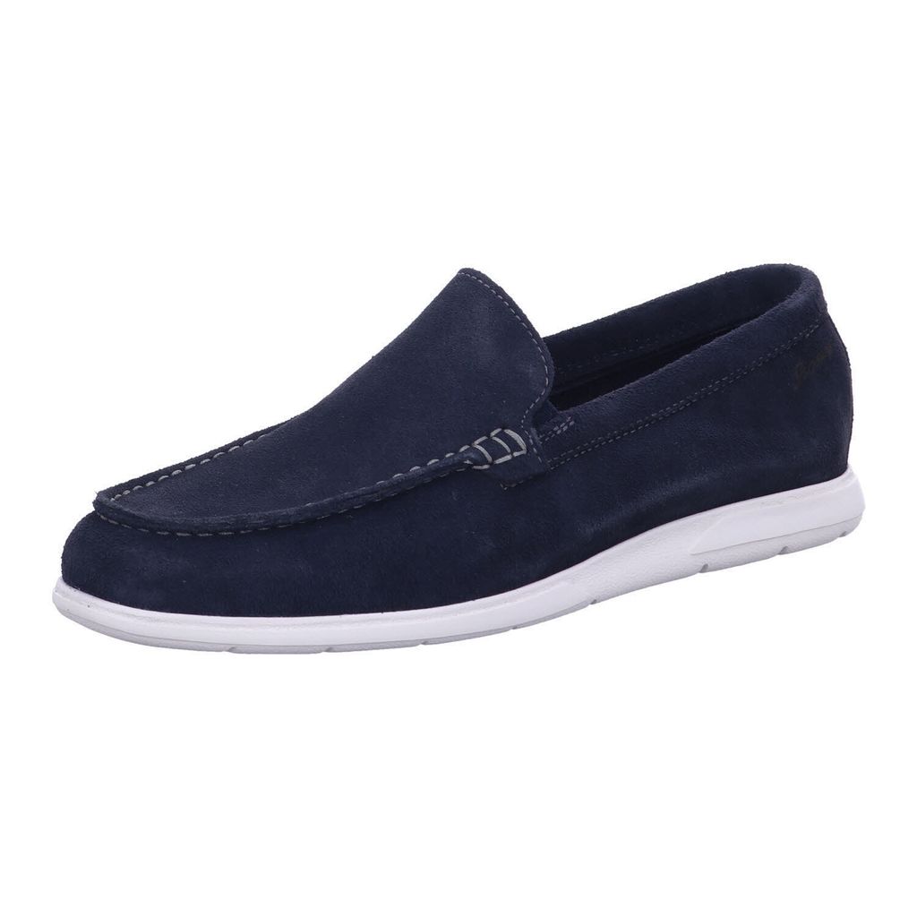 Sioux Giulindo-700-H Mokassin in Übergrößen Blau10620 große Herrenschuhe, Größe:44