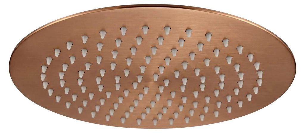 Rea Kulatá Dešťová Sprcha  Js-p014brg 25cm Brush Copper Obrázek produktu 