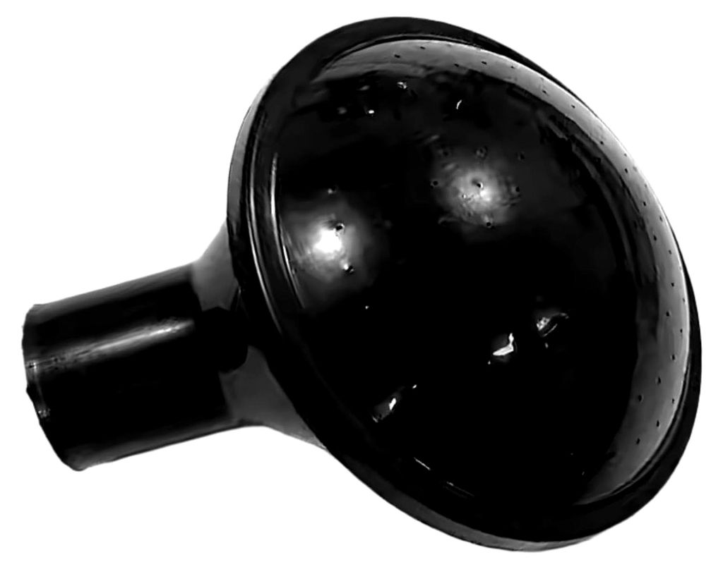 Bewässerungskopf, Sprinklerauslauf, Zubehör, Gartenwerkzeug, für Gartenpflanzen, Sprinklerdüse, Schwarz, Innendurchmesser 2,2 cm