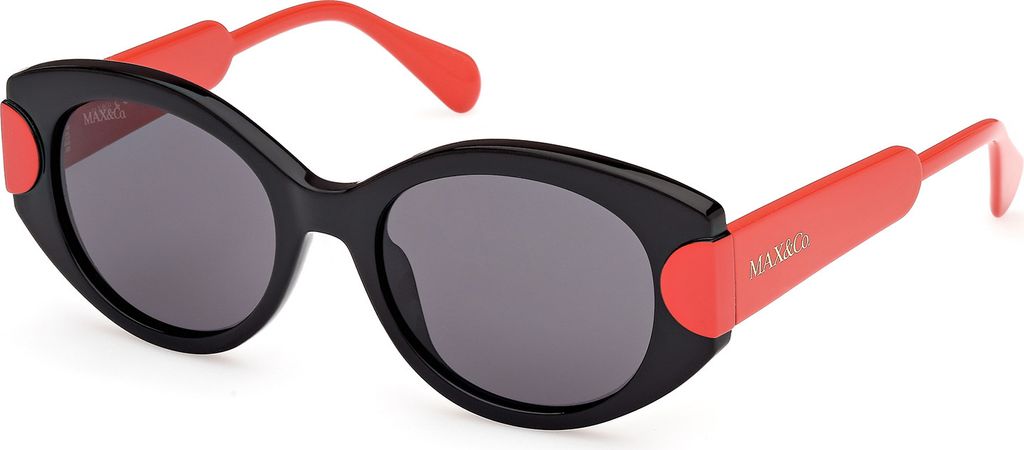 Max &Co MO0108 01A shiny black 51/18/140 Damen Sonnenbrillen