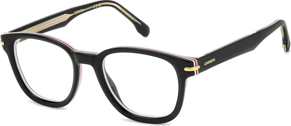 Monture de lunettes de vue Carrera 331 Noir pour homme style rectangulaire