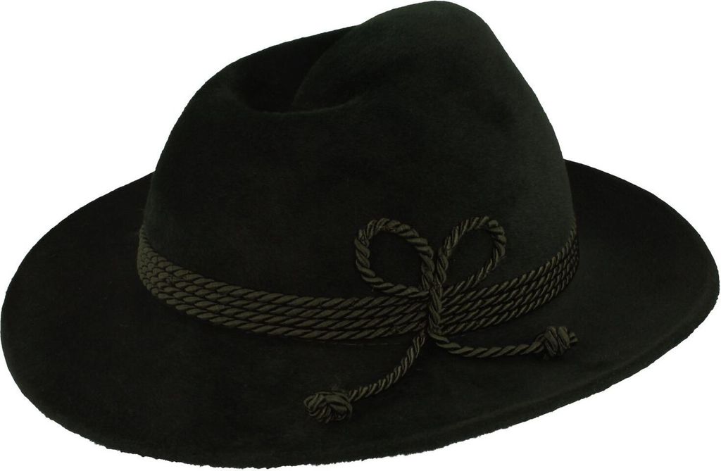 Hochwertiger Werdenfelser Velour-Trachtenhut breit von Hut-Breiter