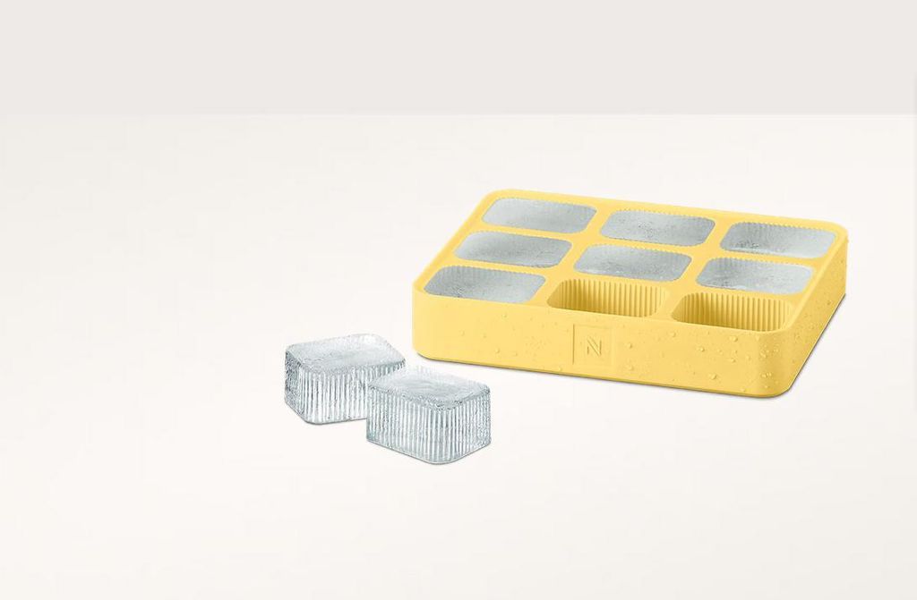 Nespresso Ice Cube Tray, Yuzu Eiswürfelform Gelb Produktbild 