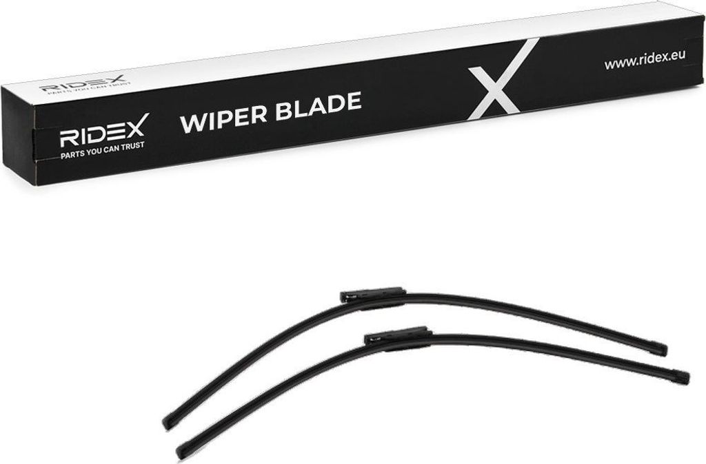 RIDEX Scheibenwischer Vorne 800mm/750mm für CITROËN C4 Grand Picasso I (UA) Rahmenlos