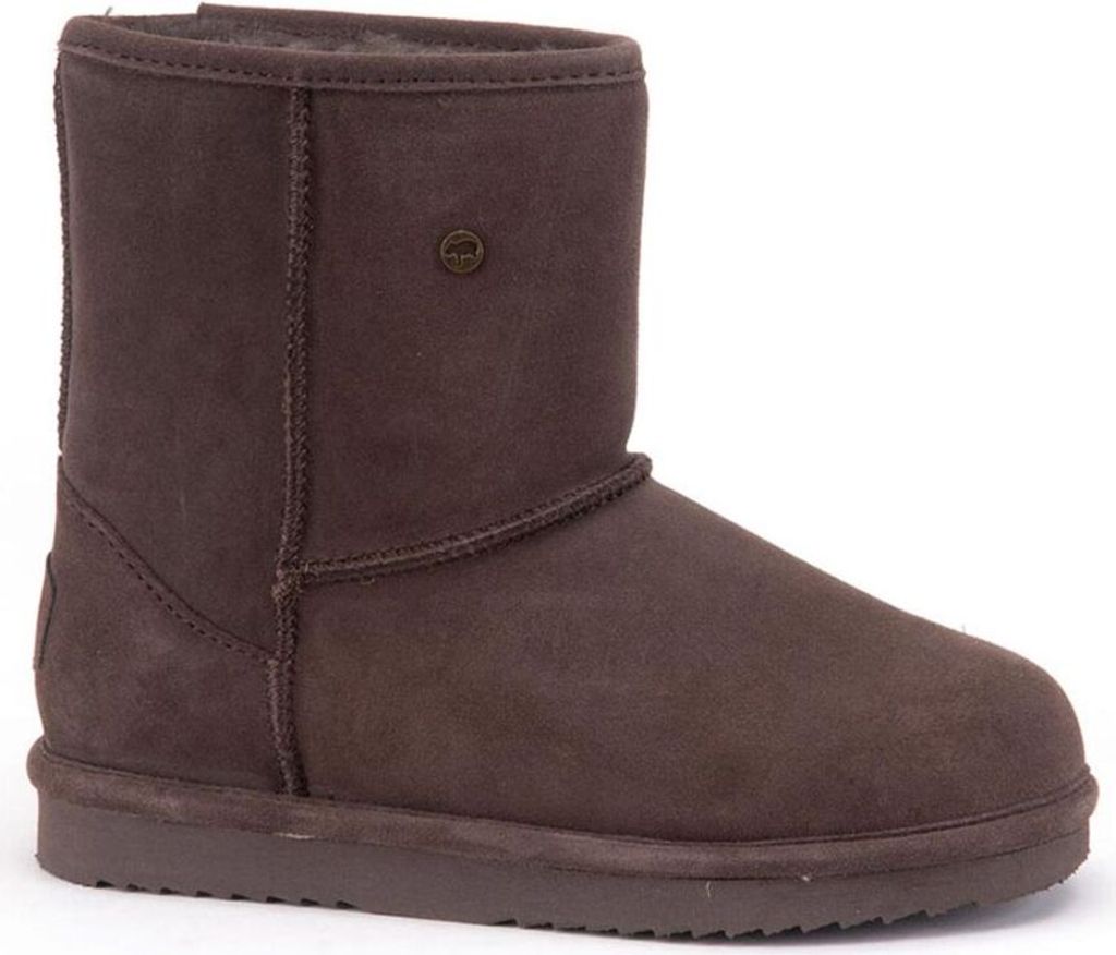Warmbat Kangaroo Suede Braun - Große 36