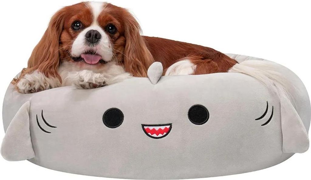 Squishmallows Hai-hundebett 61 Cm Grau Grau One Size