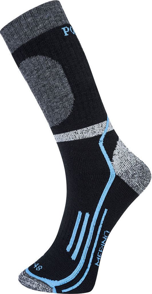 Portwest SK34 Merino Winter Socken Black Gr. 39-43