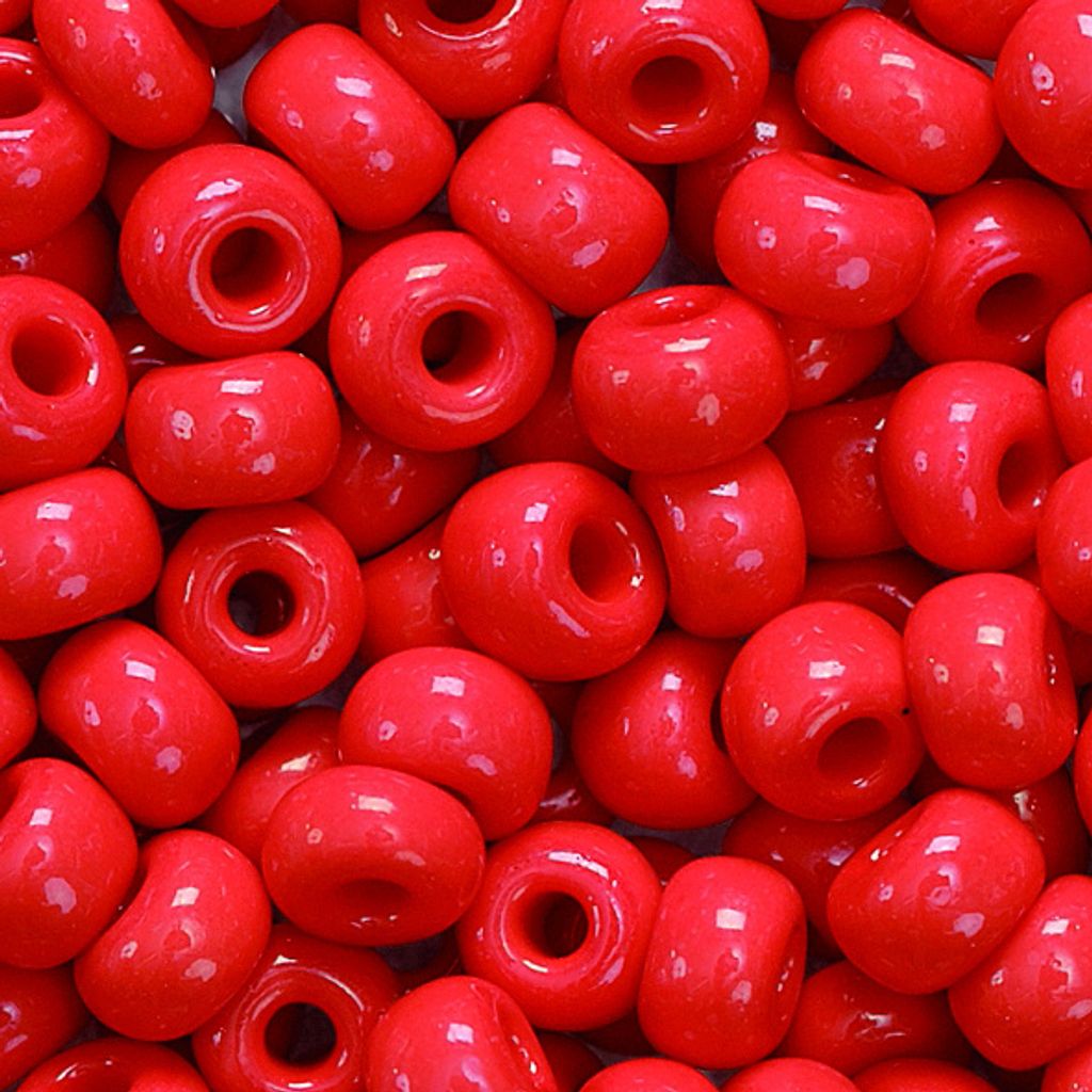 Rocailles 5 mm karminrot VE=5x35g
